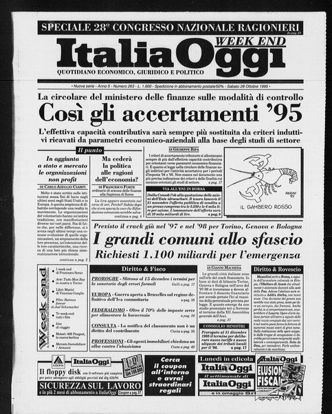 Italia oggi : quotidiano di economia finanza e politica